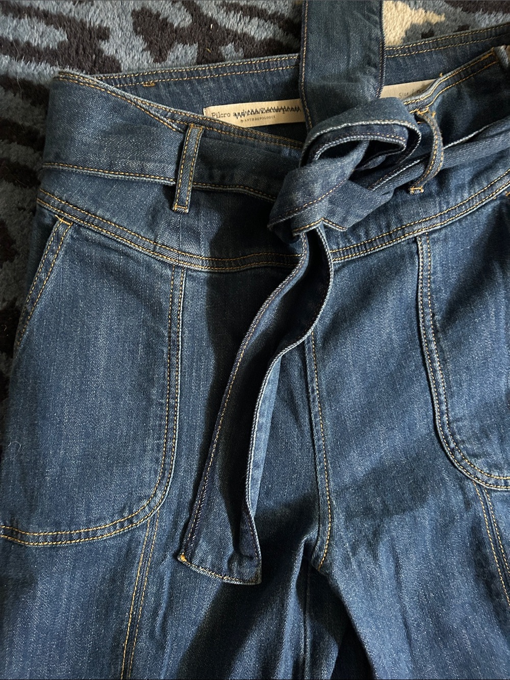 Anthropologie Pilcro sailor jeans size 28 - Picture 2 of 6